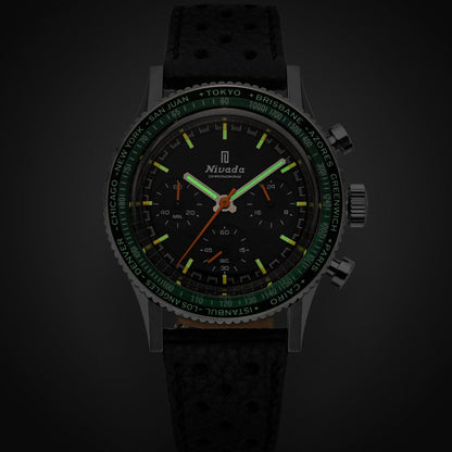Nivada Chronoking Mecaquartz Tachymeter