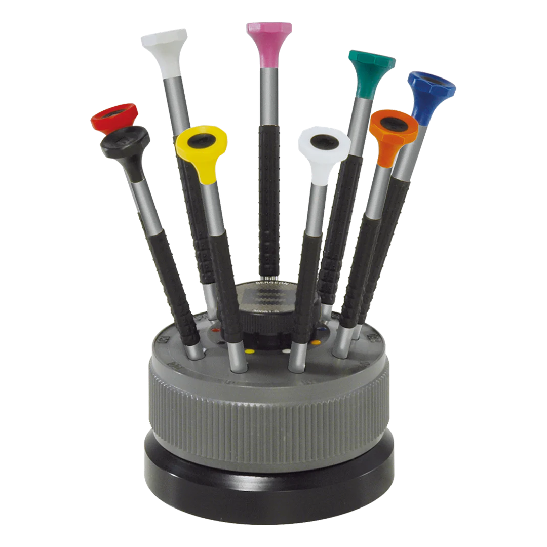 Screwdriver Set Of 9 Ergonomic Stainless Steel