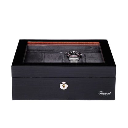 Optic 8 Watch Box Collector - Black