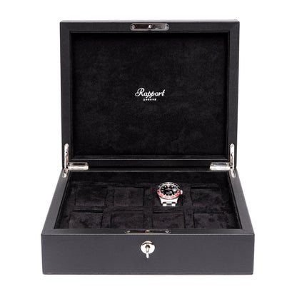 Vantage 8 Watch Box - Black