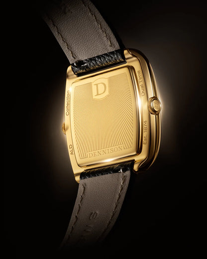ALD Dual Time – Lapis Lazuli – Blue Sunray In Gold