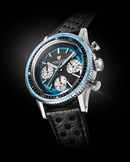 Chronoking Racing Blue - Interchangeable Bezel
