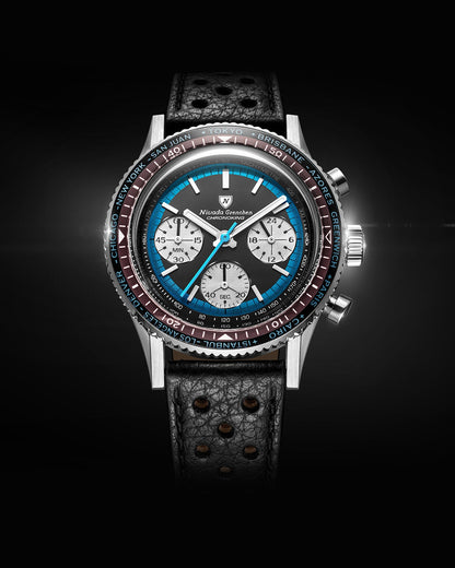 Chronoking Racing Blue - Interchangeable Bezel