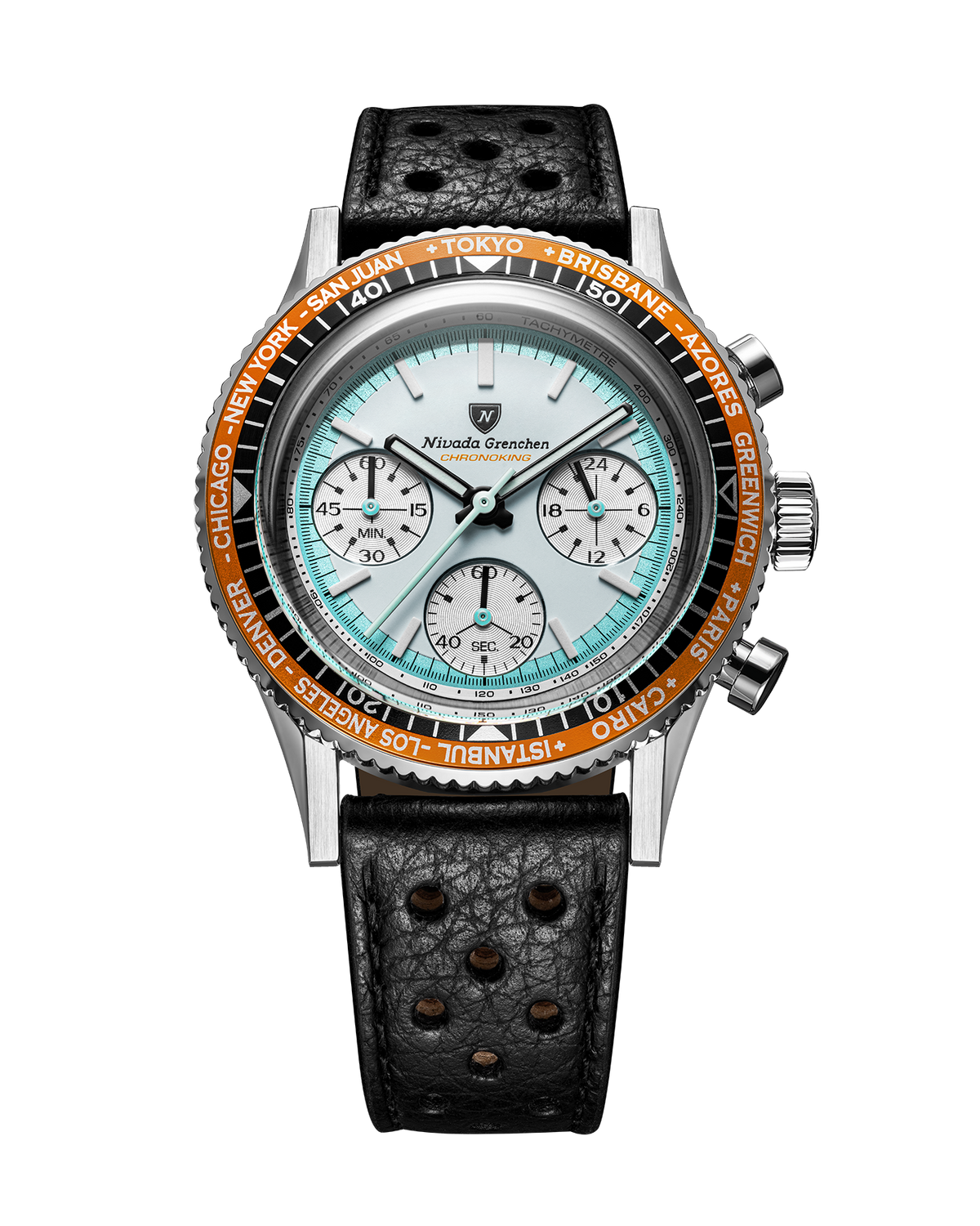 Chronoking Racing Grey - Interchangeable Bezel