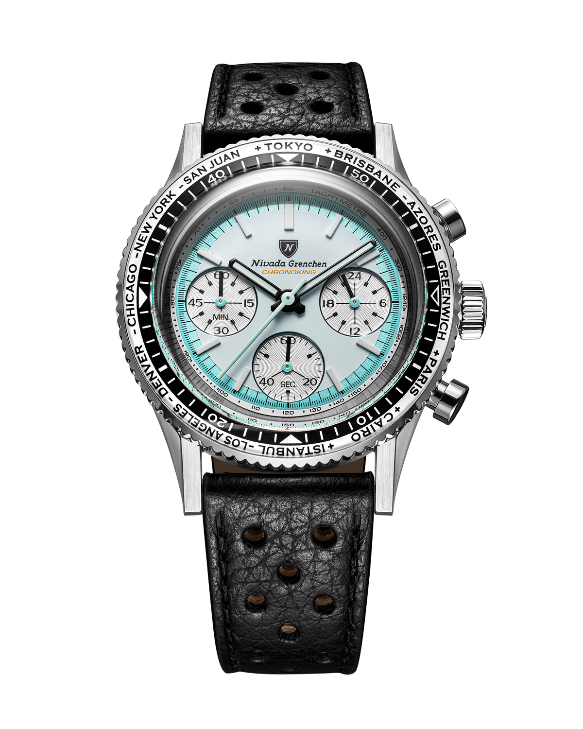 Chronoking Racing Grey - Interchangeable Bezel