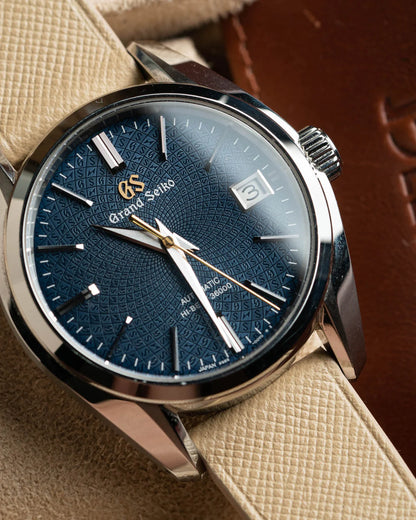 Cream Saffiano Signature Strap