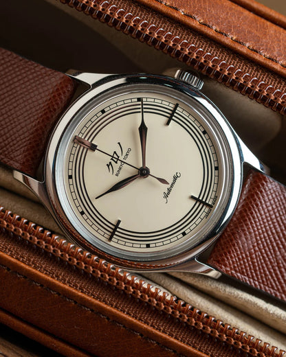 Caramel Saffiano Signature Strap