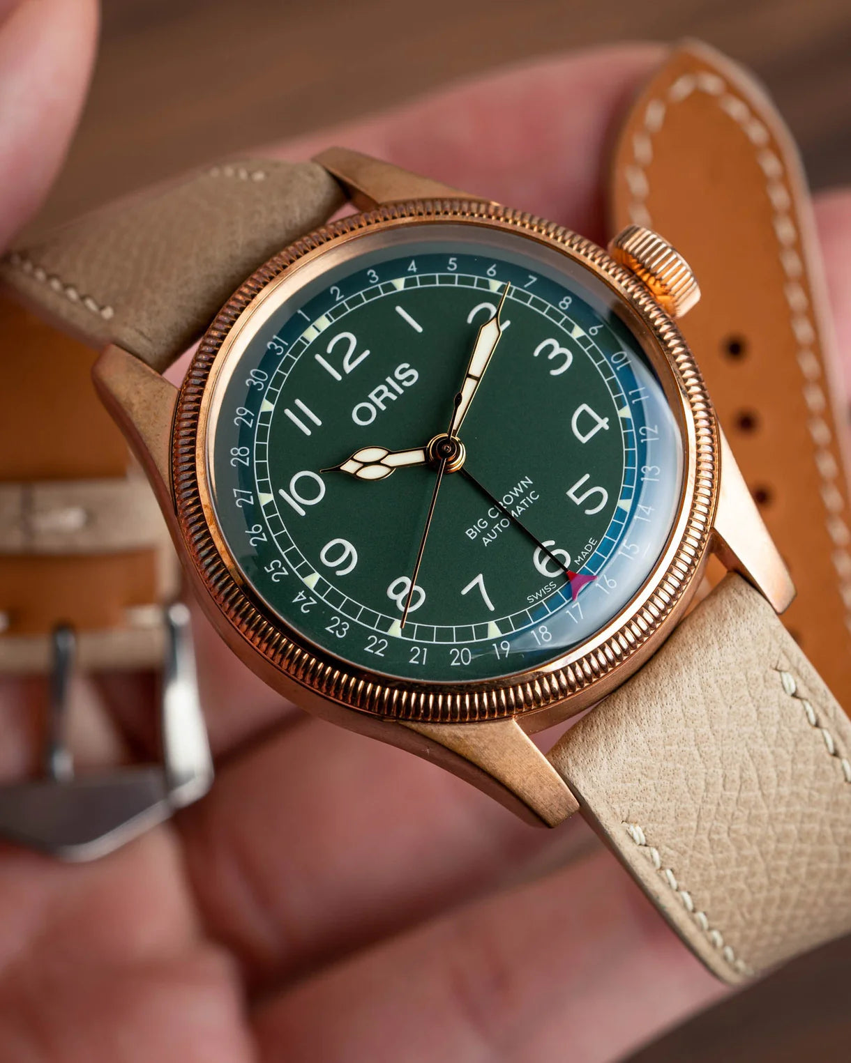 Cream Epsom Slim Strap
