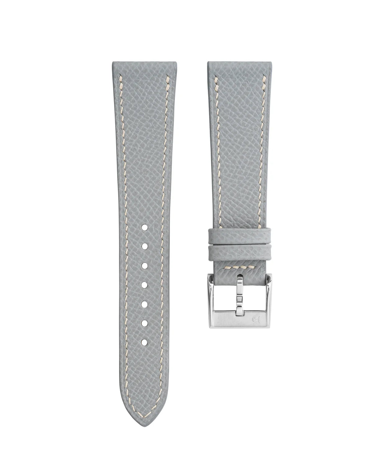 Light Grey Epsom Slim Strap