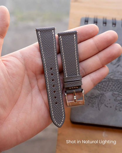 Tinware Grey Epsom Slim Strap