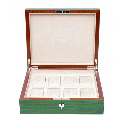 Heritage 8 Watch Collector Box - Green