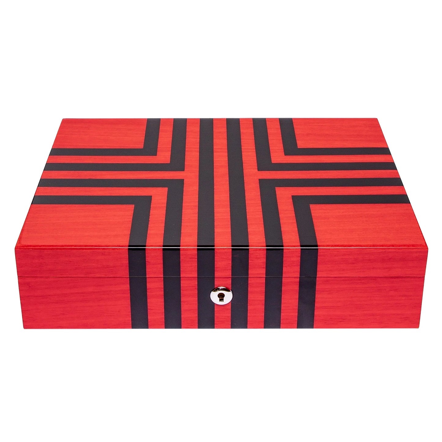 Labyrinth 10 Watch Collector Box - Red
