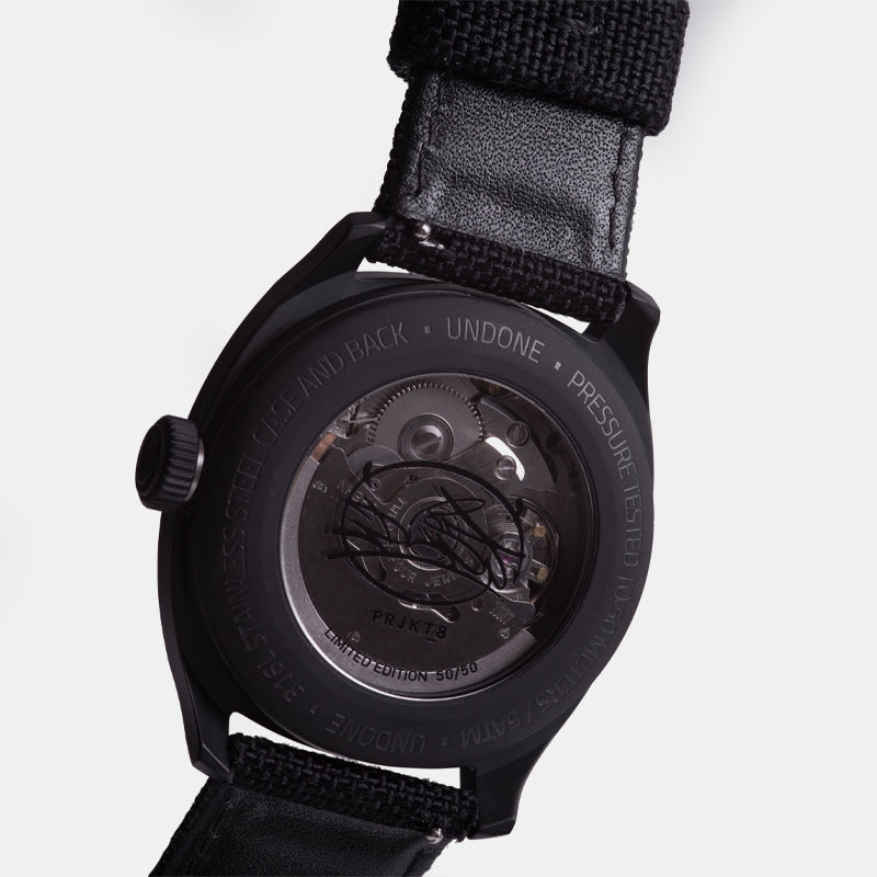 UNDONE THE DUST BOMB X PRJKT8 CASE BACK