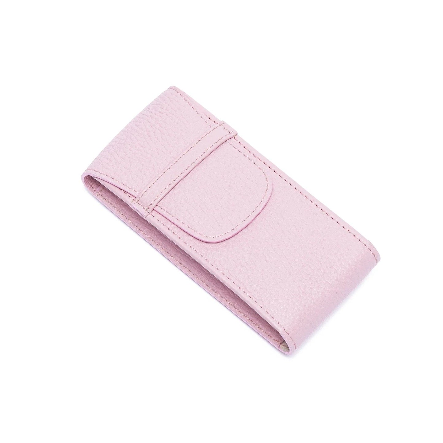 Portobello leather 1 Watch Pouch - Pink