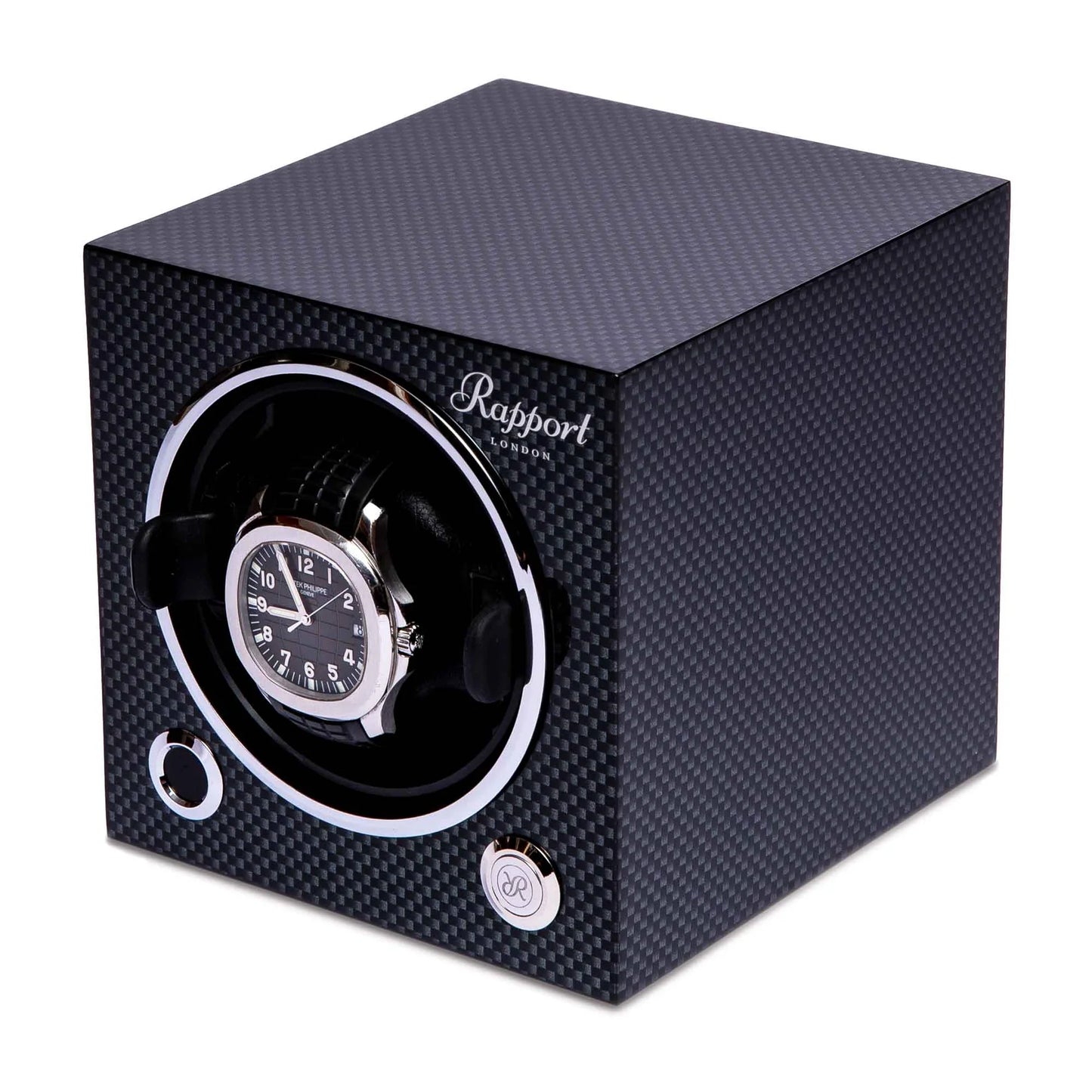EVO Cube 1 Watch Winder Digital - Carbon Fibre