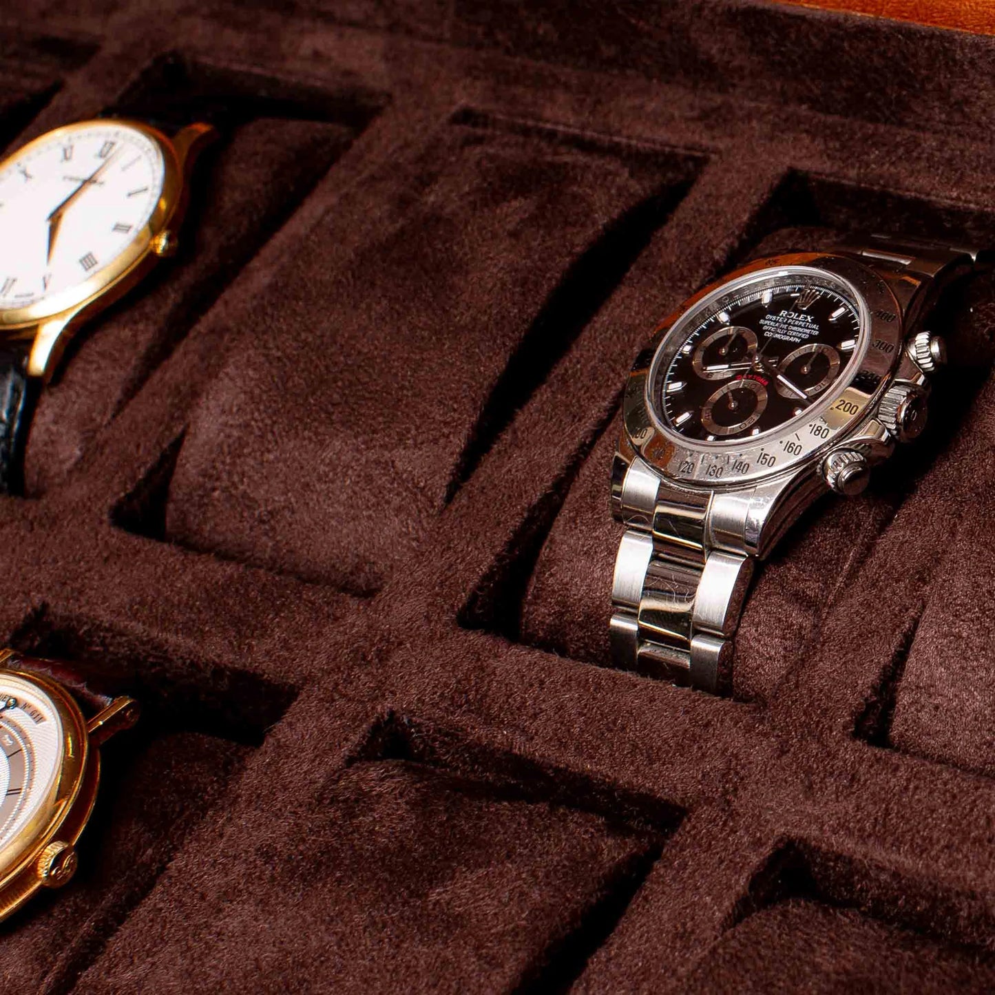 Heritage 10 Watch Collector Box - Macassar