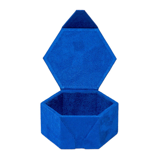 Tangram Monogram Suede - Blue