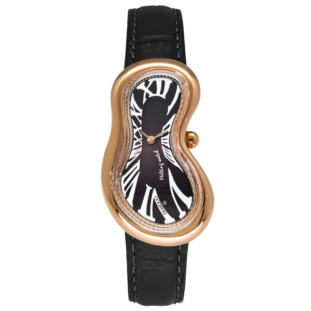 Melting Watch - Gold Black