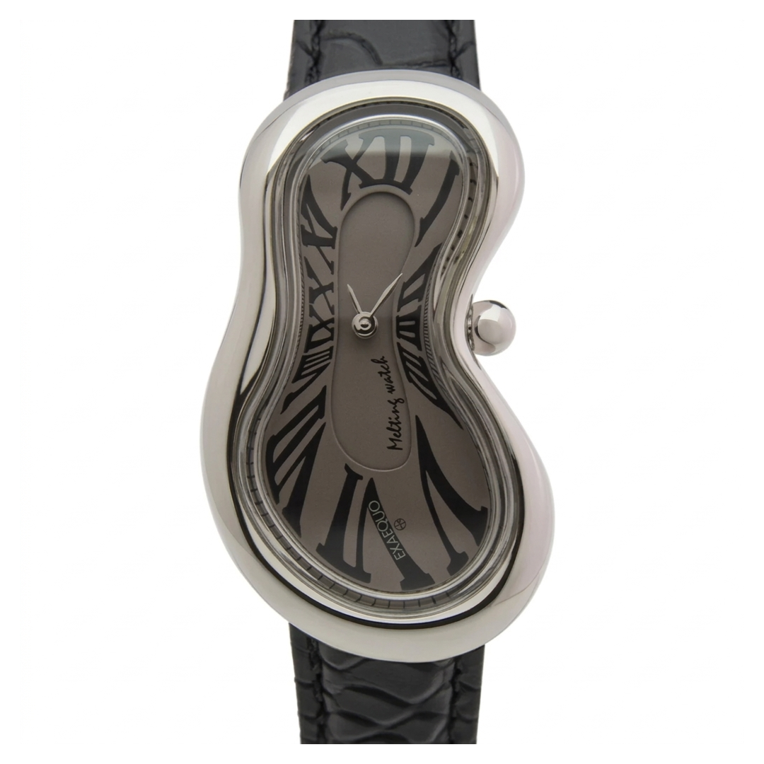 Melting Watch - Silver Fume Dial