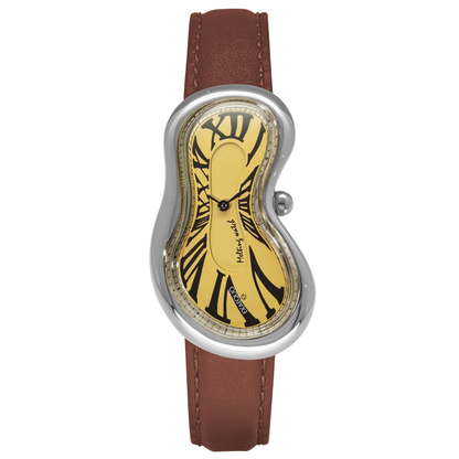 Melting Watch - Silver Gold