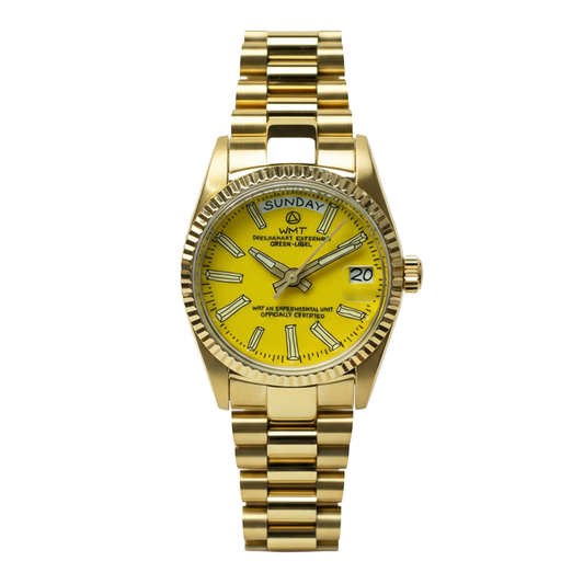 Cabochon - Gold 36mm Yellow