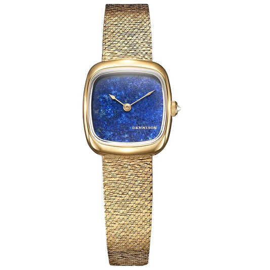 Mini Lapis Lazuli In Gold