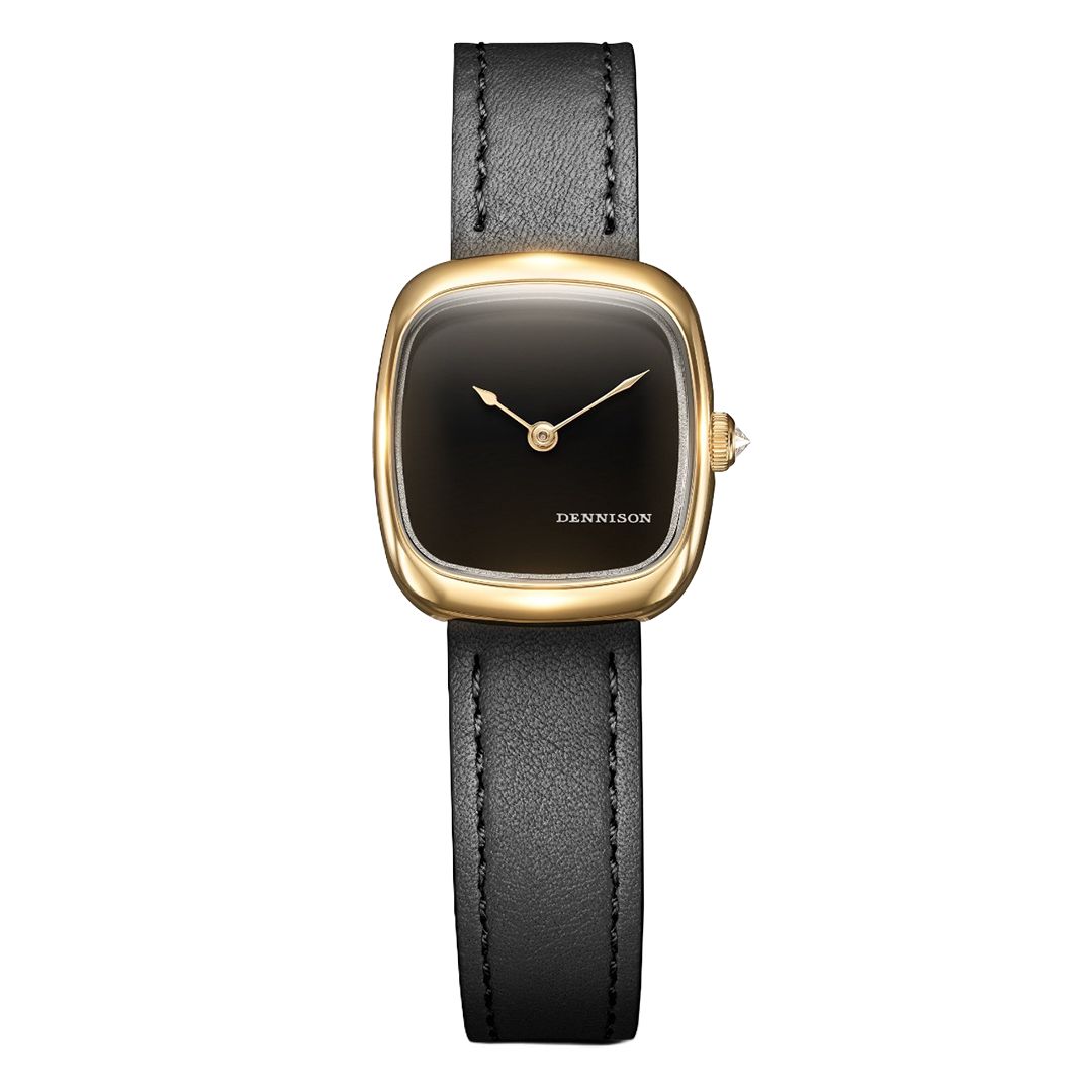 Mini Black Onyx In Gold