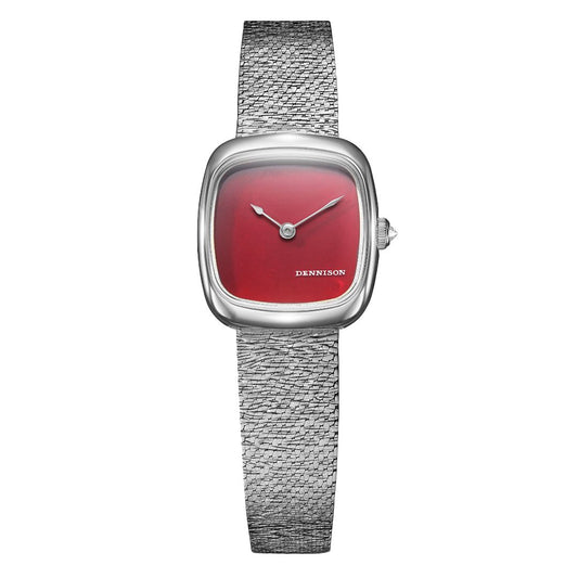 Mini Red Jasper In Steel