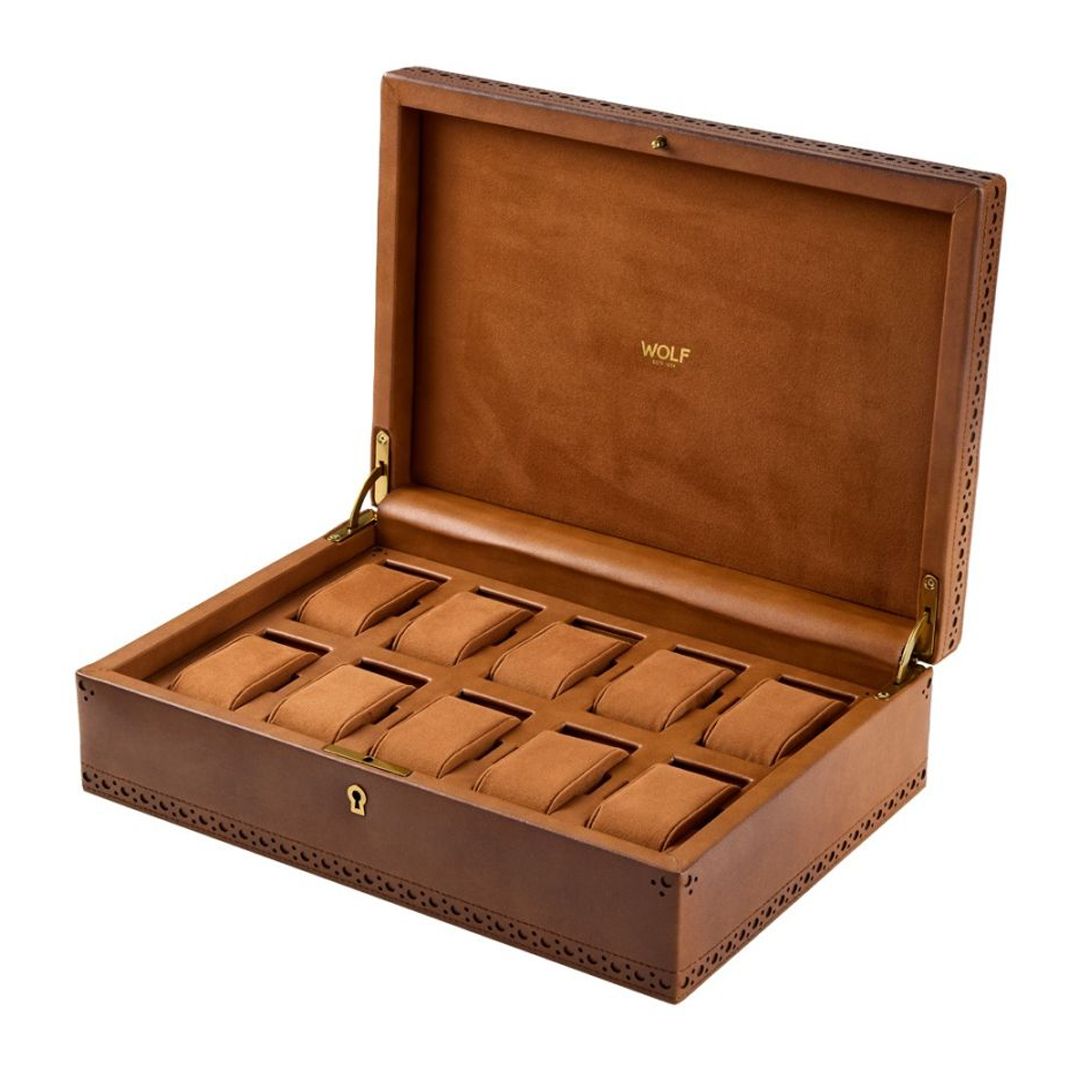Brogue 10 Piece Watch Box
