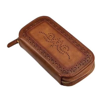 Brogue 2 Piece Watch Zip Case