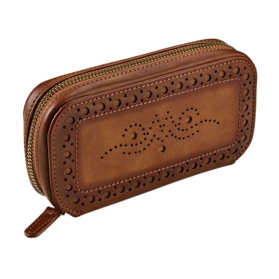 Brogue 2 Piece Watch Zip Case