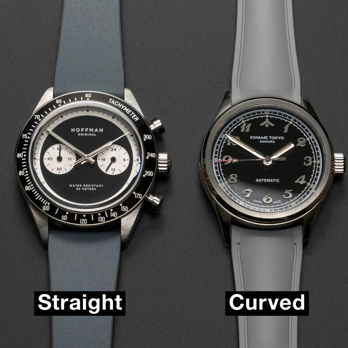 TK - Curved CTS Rubber Strap
