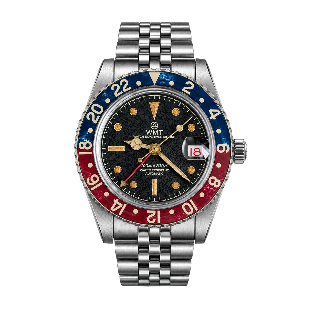 Panton MKII – Black Dial / Heavy Aged