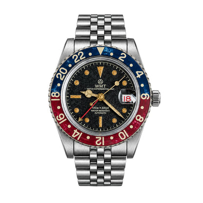 Panton MKII – Black Dial / Heavy Aged