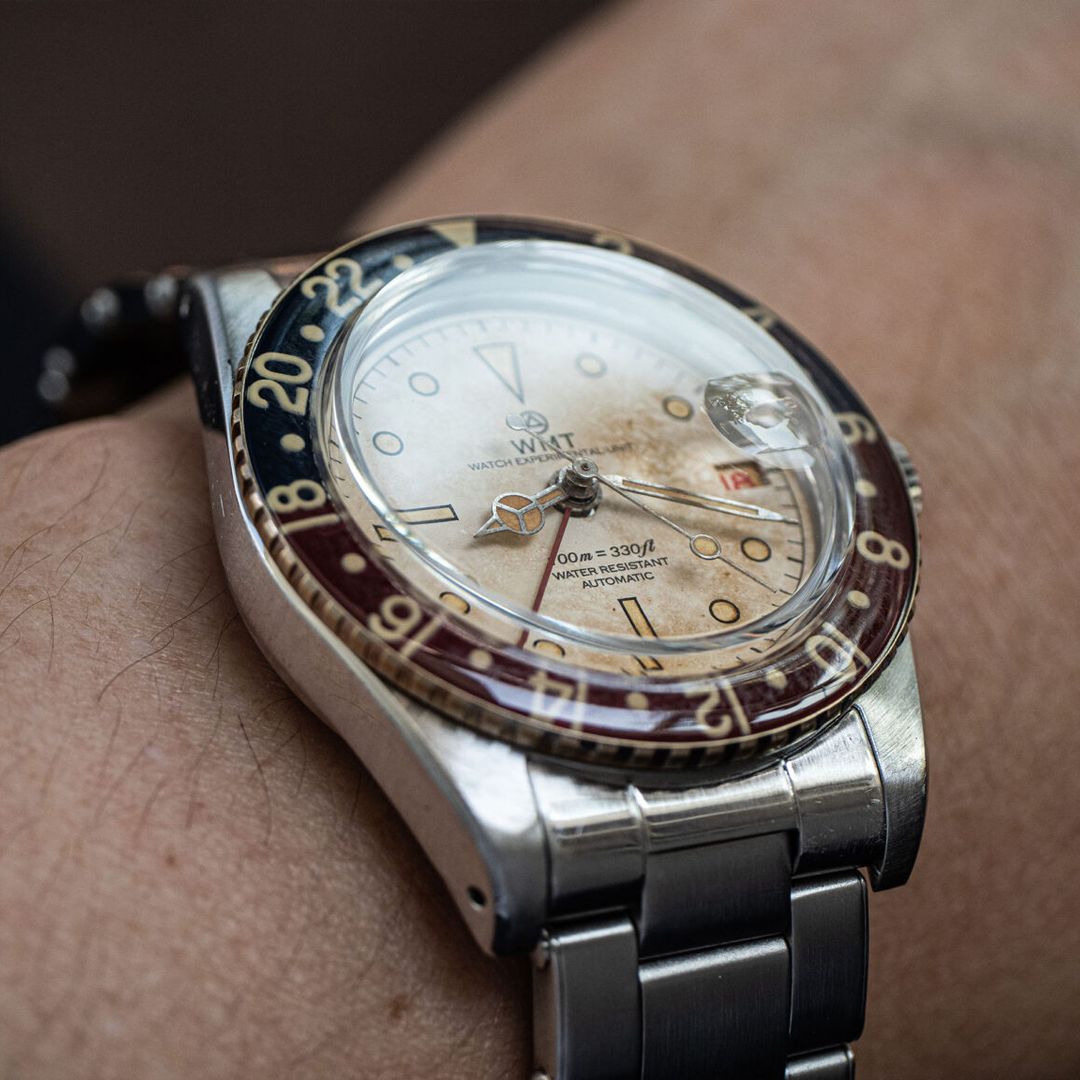 Panton MKII – White Dial / Heavy Aged