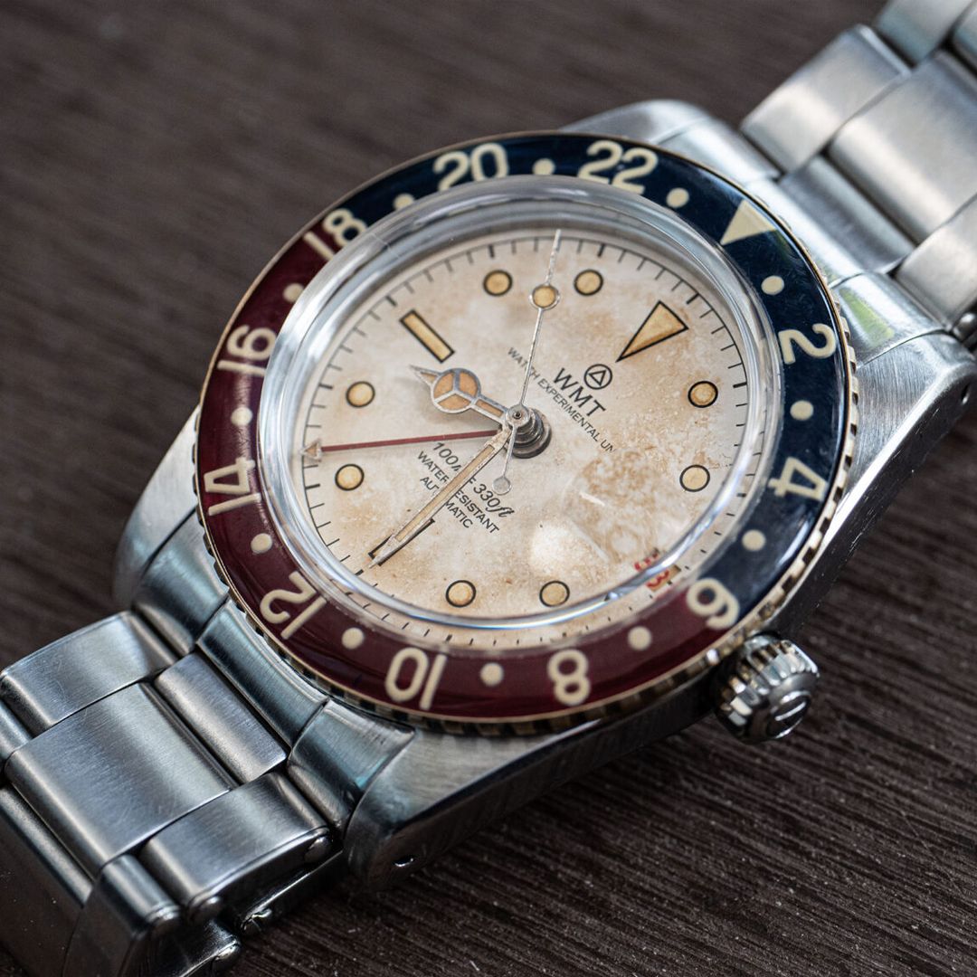 Panton MKII – White Dial / Heavy Aged