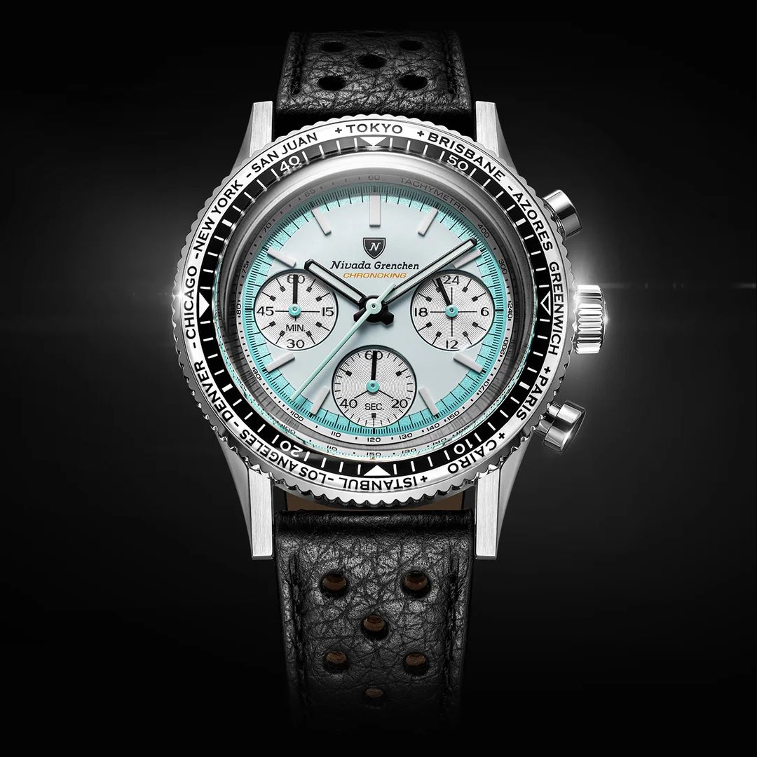Chronoking Racing Grey - Interchangeable Bezel