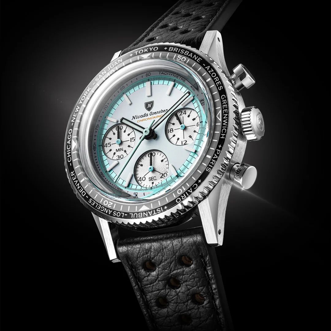 Chronoking Racing Grey - Interchangeable Bezel