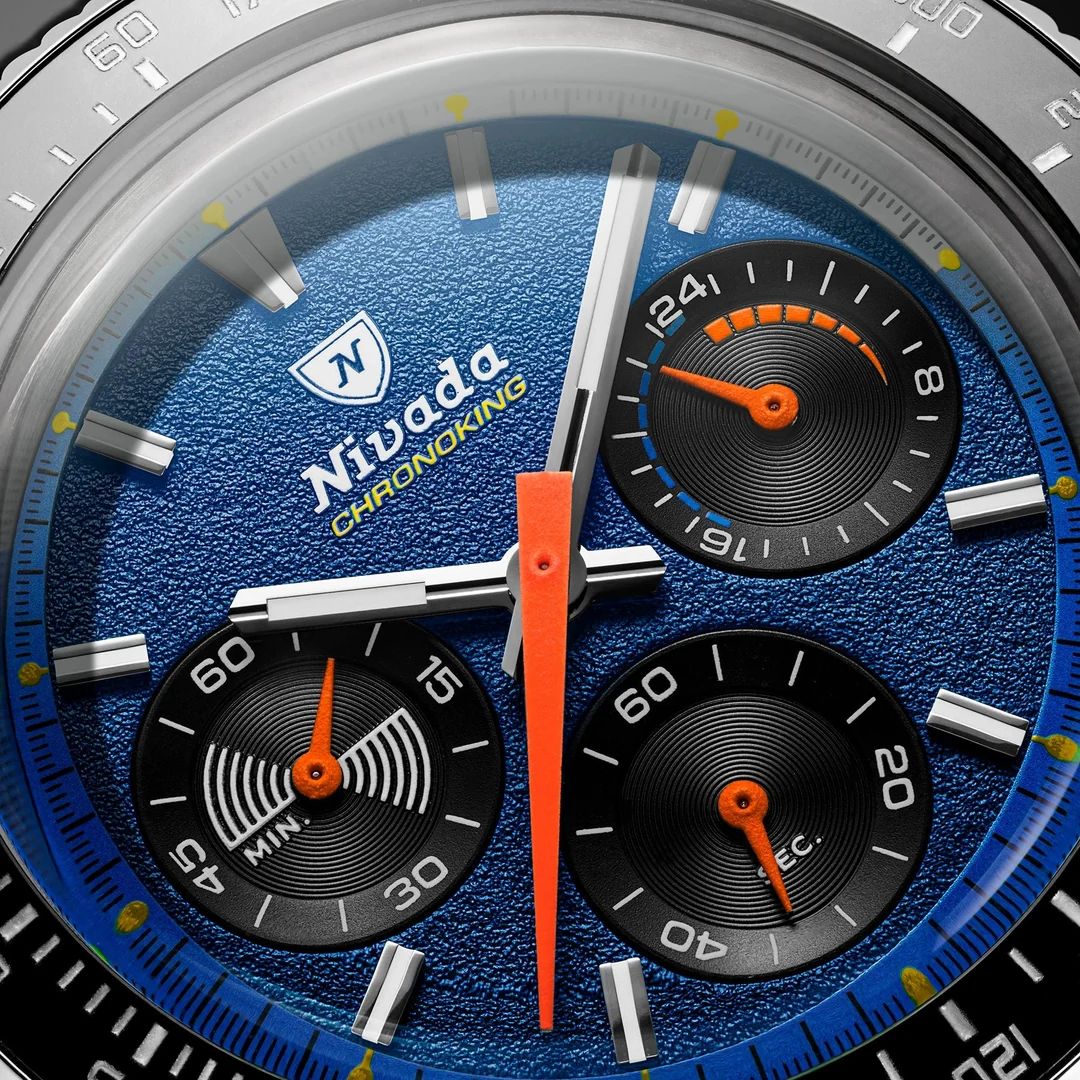 Chronoking Mecaquartz Racing Blue