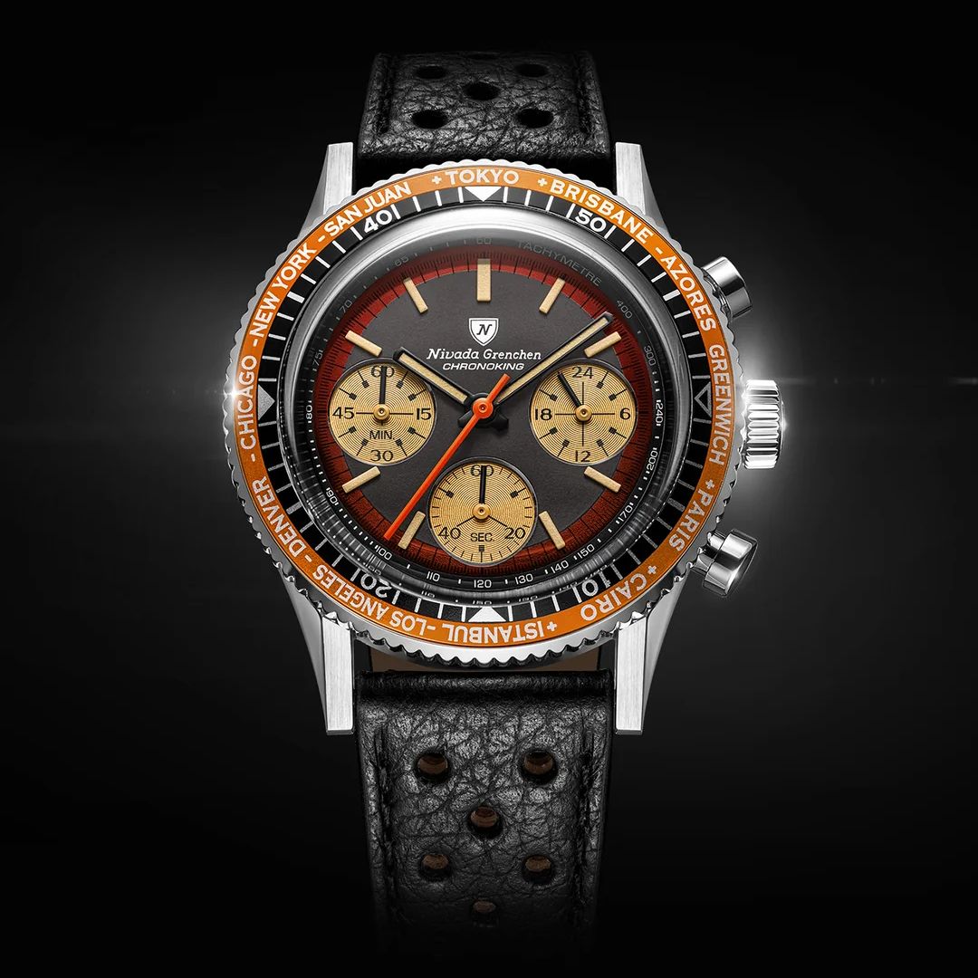 Chronoking Racing Black Amber