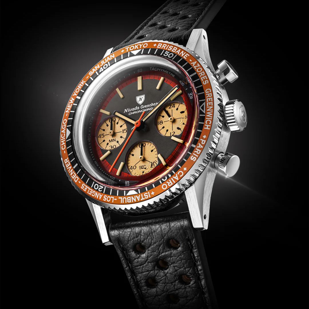 Chronoking Racing Black Amber