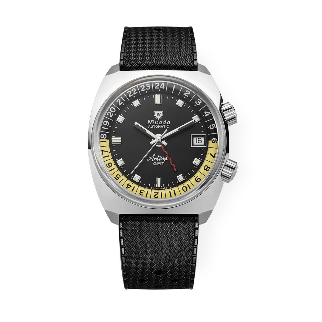 Antartic GMT - Black - 36mm