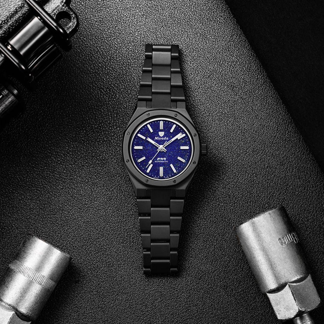 F77 Black Ceramic Lapis Lazuli - 37mm