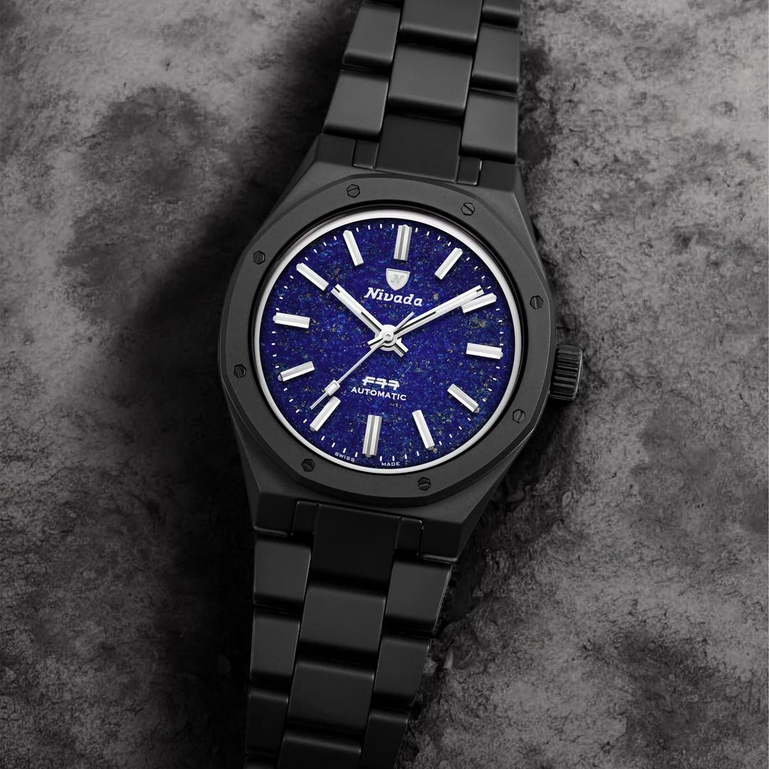 F77 Black Ceramic Lapis Lazuli - 37mm