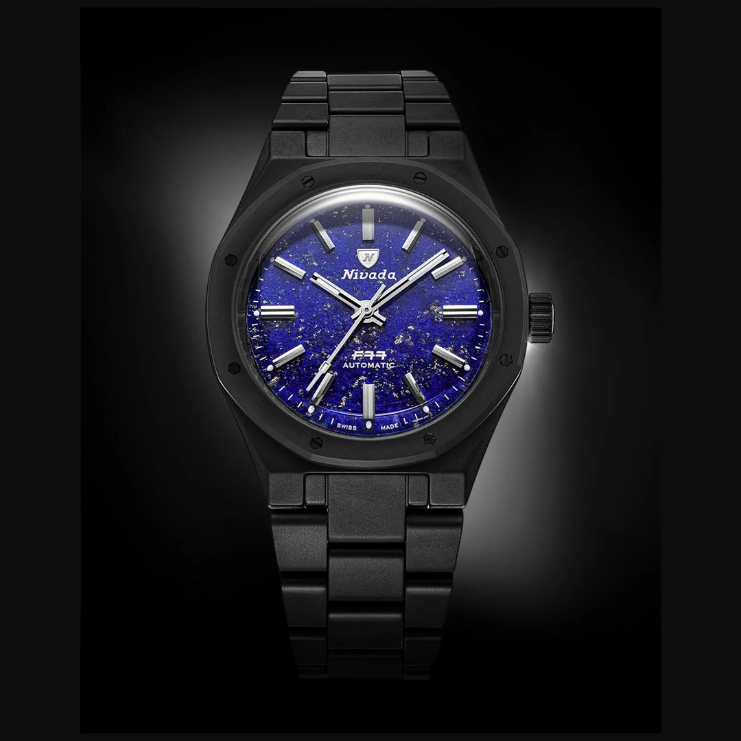 F77 Black Ceramic Lapis Lazuli - 37mm