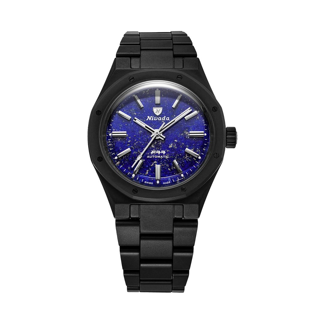 F77 Black Ceramic Lapis Lazuli - 37mm