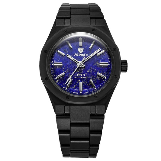 F77 Black Ceramic Lapis Lazuli - 37mm