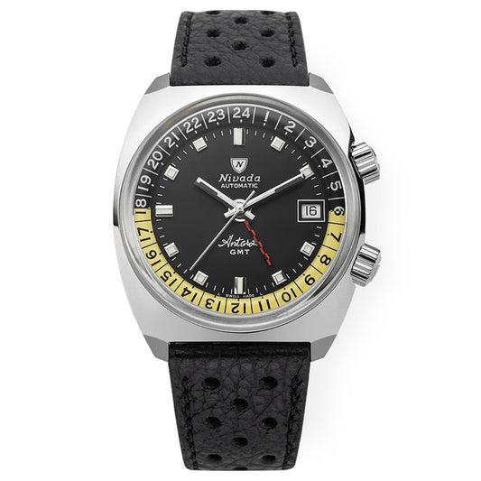 Antartic GMT - Black - 36mm