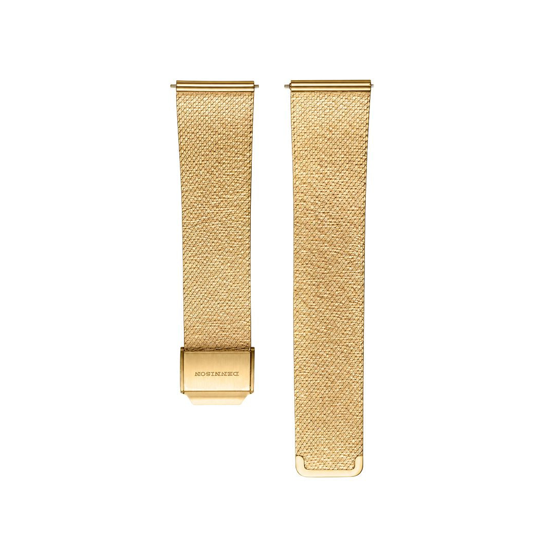 Bark Mesh In Gold