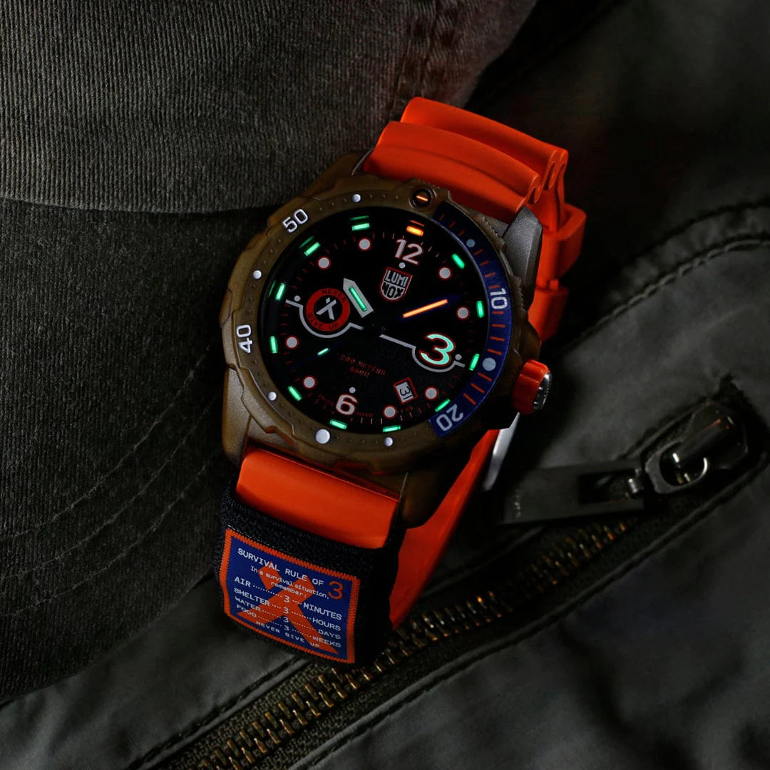 Bear Grylls Survival Rule3 by  Luminox |  Time Keeper.